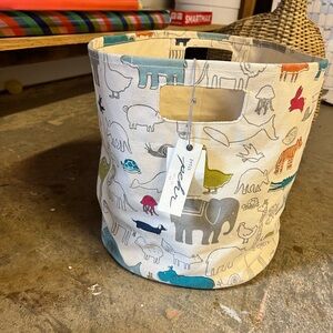 2 Pehr Animal Print Storage Bins